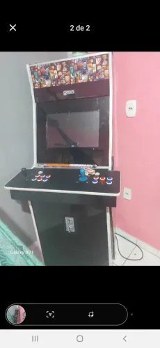 Fliperama com pandora Box. Multi jogos
