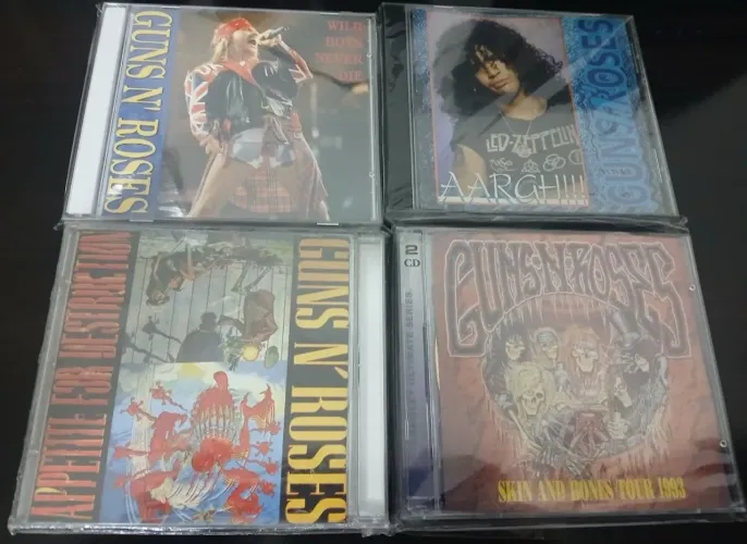 Lote cds Guns roses rarissimos