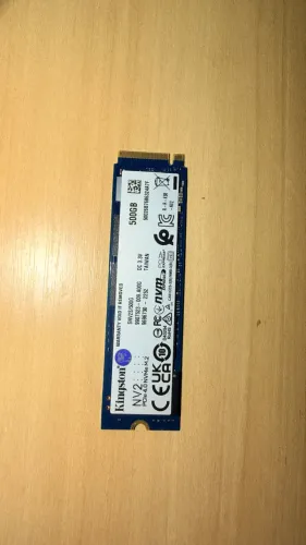 SSD NVMe M.2 500GB Kingston NV2 - Alta velocidade | Perfeito estado - 99% SAÚDE