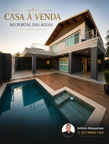 CASA À VENDA | CONDOMÍNIO PORTAL DAS ÁGUAS