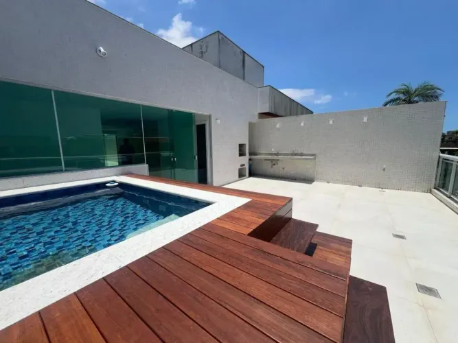 COBERTURA 4 SUITES JARDIM OCEÂNICO EXCELENTE LOCALIZAÇÃO ENTRE A PRAIA E O METRÔ PRONTA P