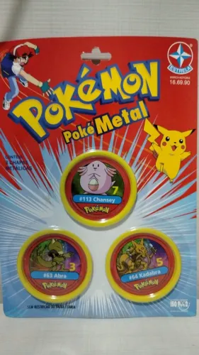 Cartela Pokémon Pokémetal 3
