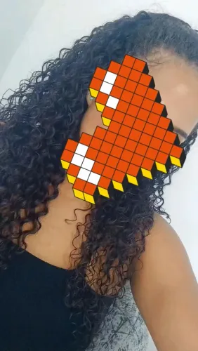 Cabelo humano cacheado 