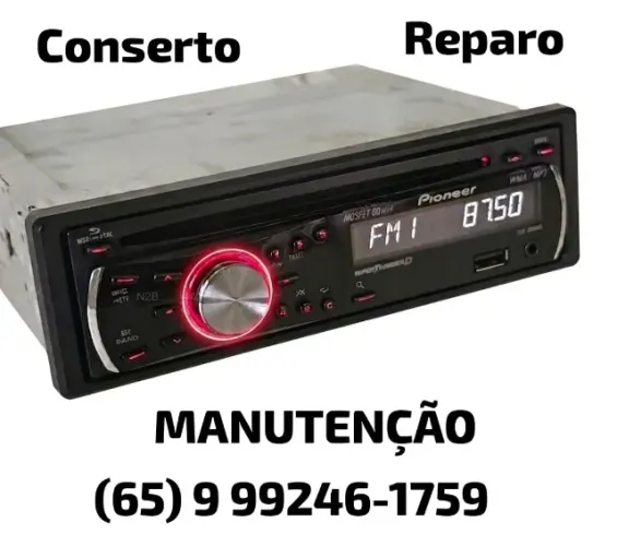 Bluetooth em Toca Cd - Pioneer - Som Automotivo - 