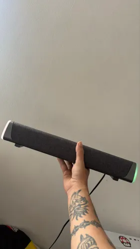 Soundbar Bluetooth RGB 12W GT-X990 para PC, TV e Computador