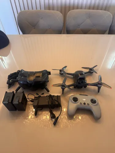 Drone dji fpv combo controle óculos e 2 baterias