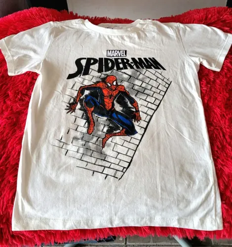 Camiseta do homem aranha tam 12