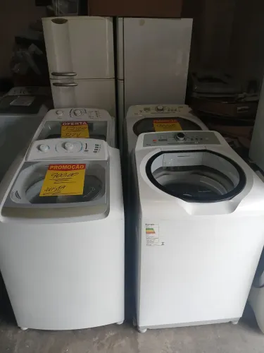 Maquinas 15 e 16 kg - 127v - seminovos e usados