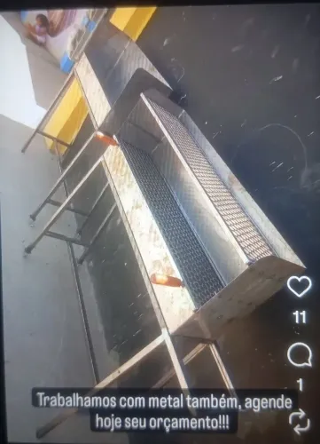 Fabricação de churrasqueira e móveis planejados 
