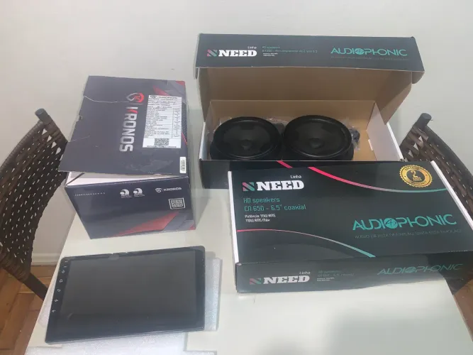 Kit Premium Som Automotivo - Novo.