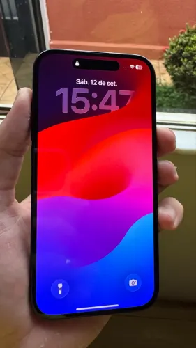 iPhone 15 128GB único dono. Perfeitas condições