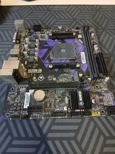 Placa mãe Mancer A520M-DB Excelente estado!!!