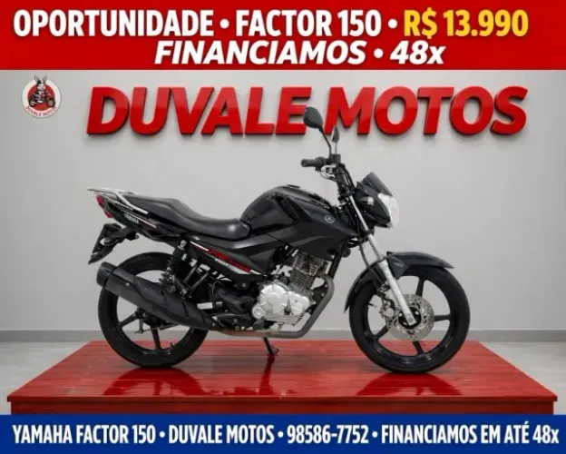 Yamaha Factor 150 Ed! Ano 2018! Linda Moto! Financiamos e Aceitamos Trocas!