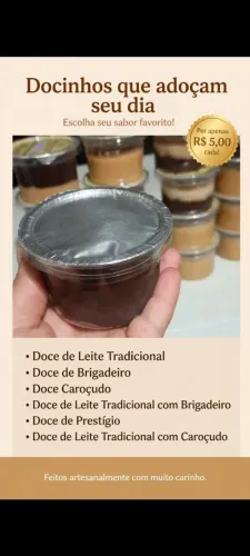 doces, apenas 5,00