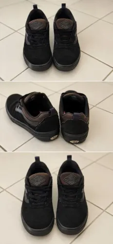 Tênis usado Vans Kyle Walker Pro, tamanho 41/42, na cor preta.