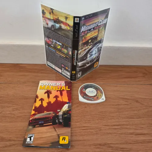[PSP] Midnight Club L.A. Remix completo na caixa