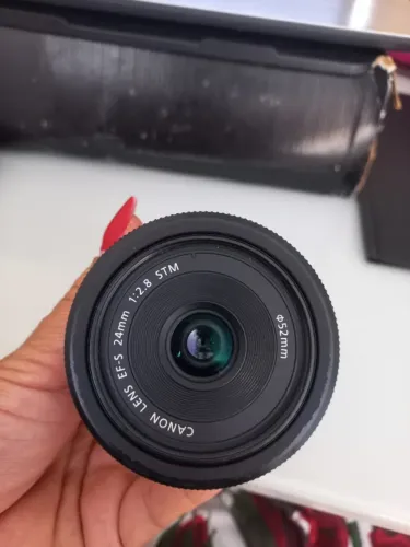 LENTE 24MM 2.8 STM ORIGINAL CANON