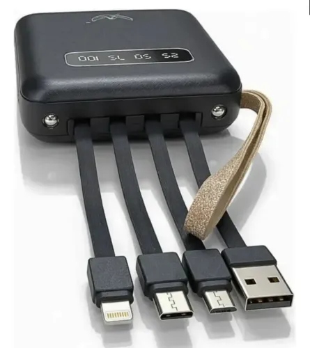 CARREGADOR PORTÁTIL POWER BANK 10000AH