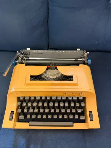 Máquina de escrever vintage