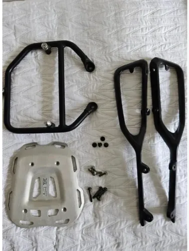 Kit original Triumph suporte baú + suporte alforge ( Scrambler e Speed 400 )