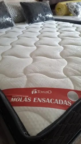 Cama Box Casal Molas Ensacadas OFERTA