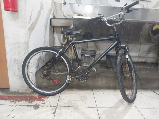 Bicicleta aro 26 de aço