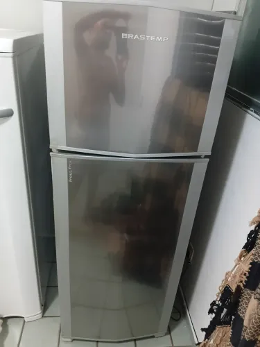 Geladeira Inox Espelho