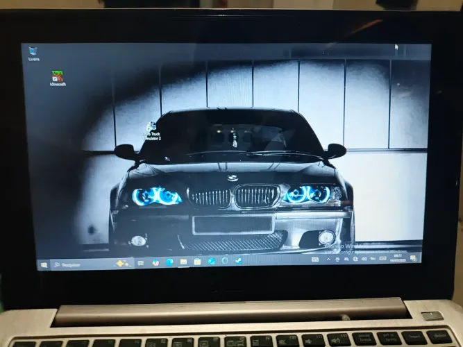 Notebook Asus com touch, para sir rapido