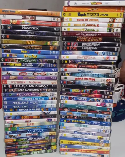 LOTE DE DVDS