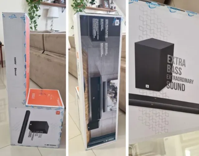 JBL Cinema SB-180 novo, na caixa