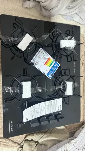 Fogão Cooktop 4 bocas