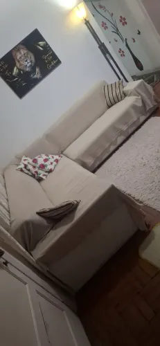 Sofá em l, entrego
