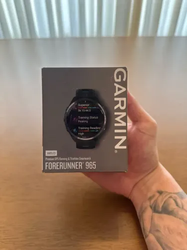 Garmin forerunner 965 preto