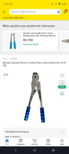 Alicate Lokring original 