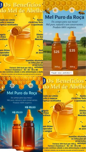 Mel puro da roça !! 