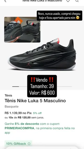 Tênis Luka Nike Luka 5