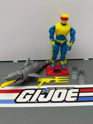 Gi Joe International Heroes Eel Cobra Water Specialist Funskool - 2003 - Comandos em ação