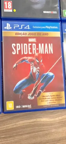 Jogo Spider Man Playstation 4