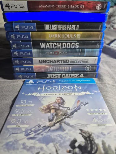 Lote de jogos ps4/ps5