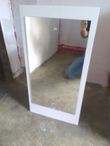 Espelho decorativo com suporte traseiro - Conservado