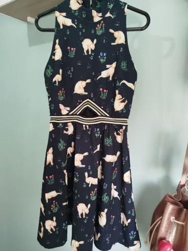 Vestido Antix coelhos tamanho p