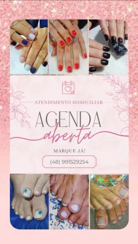 Manicure e Pedicure *ATENDIMENTO DOMICILIAR*