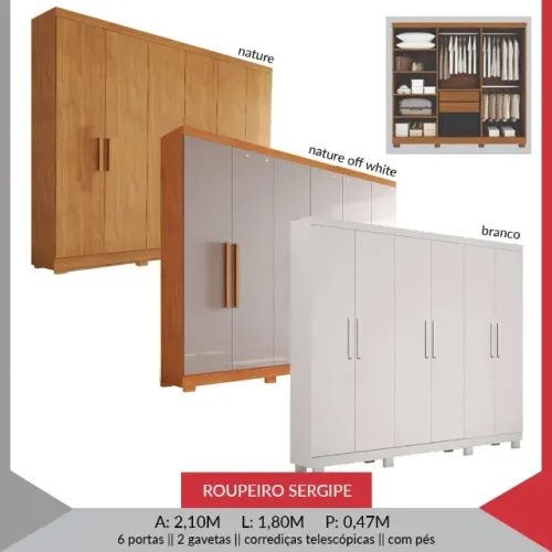 Guarda roupa Sergipe
