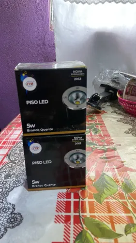 Balizadores 5w branco quente