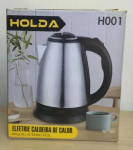 Chaleira Elétrica Holda H001 em Inox 2 Litros - 127V - NOVA