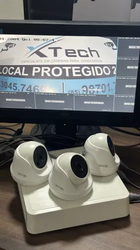 4 camera + dvr hilook