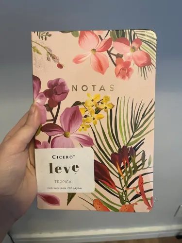 Caderno Cicero Tropical Sem Pauta