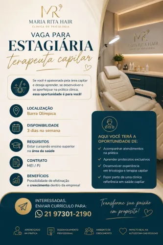 Vaga terapeuta capilar 