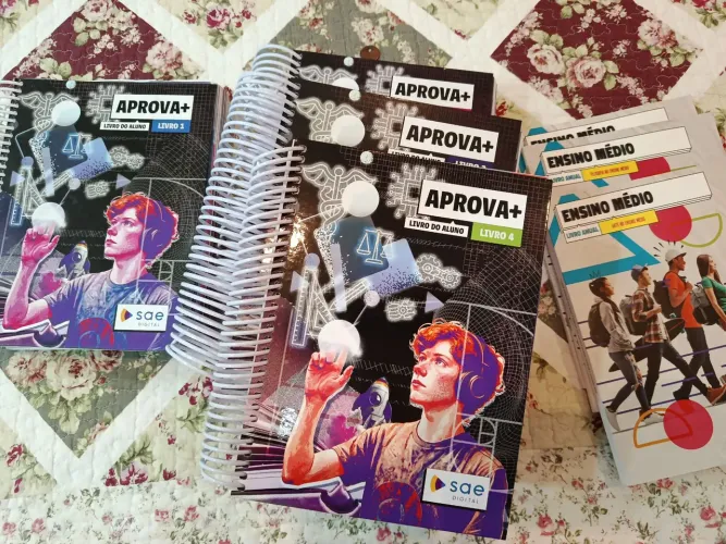 Livros edição completa SAE digital para vestibular. Todas as matérias!!