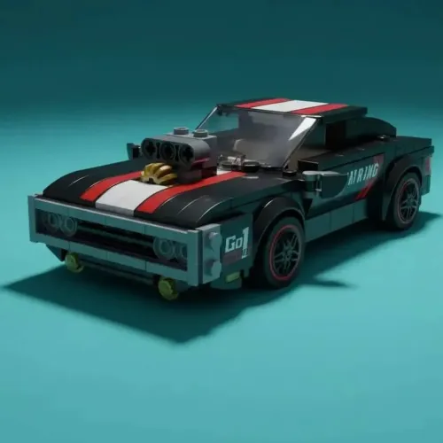 Bloco De Montar Lego Speed 356 Peças Carro 2 Em 1 great friend